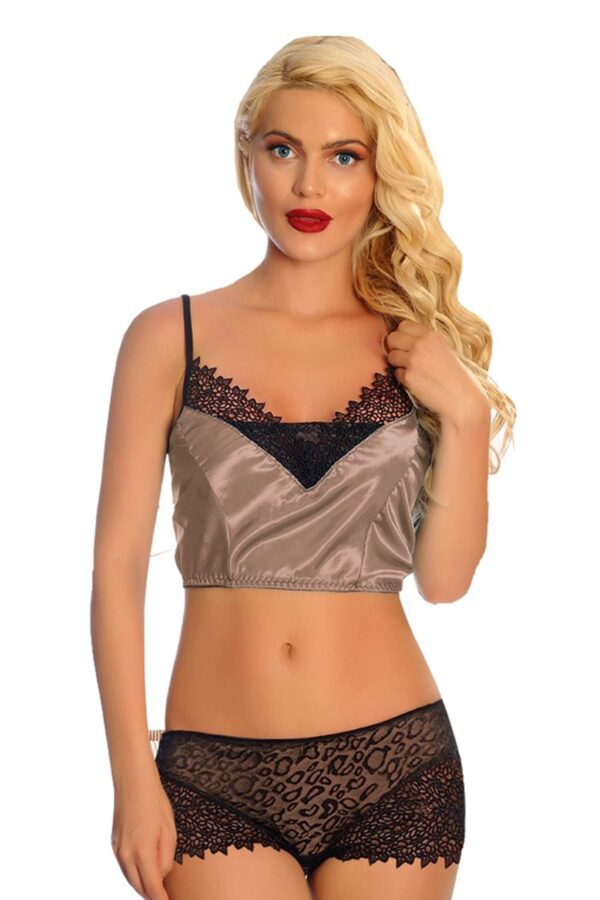 Deluxerie Set Cu Top Crop Miriam 2