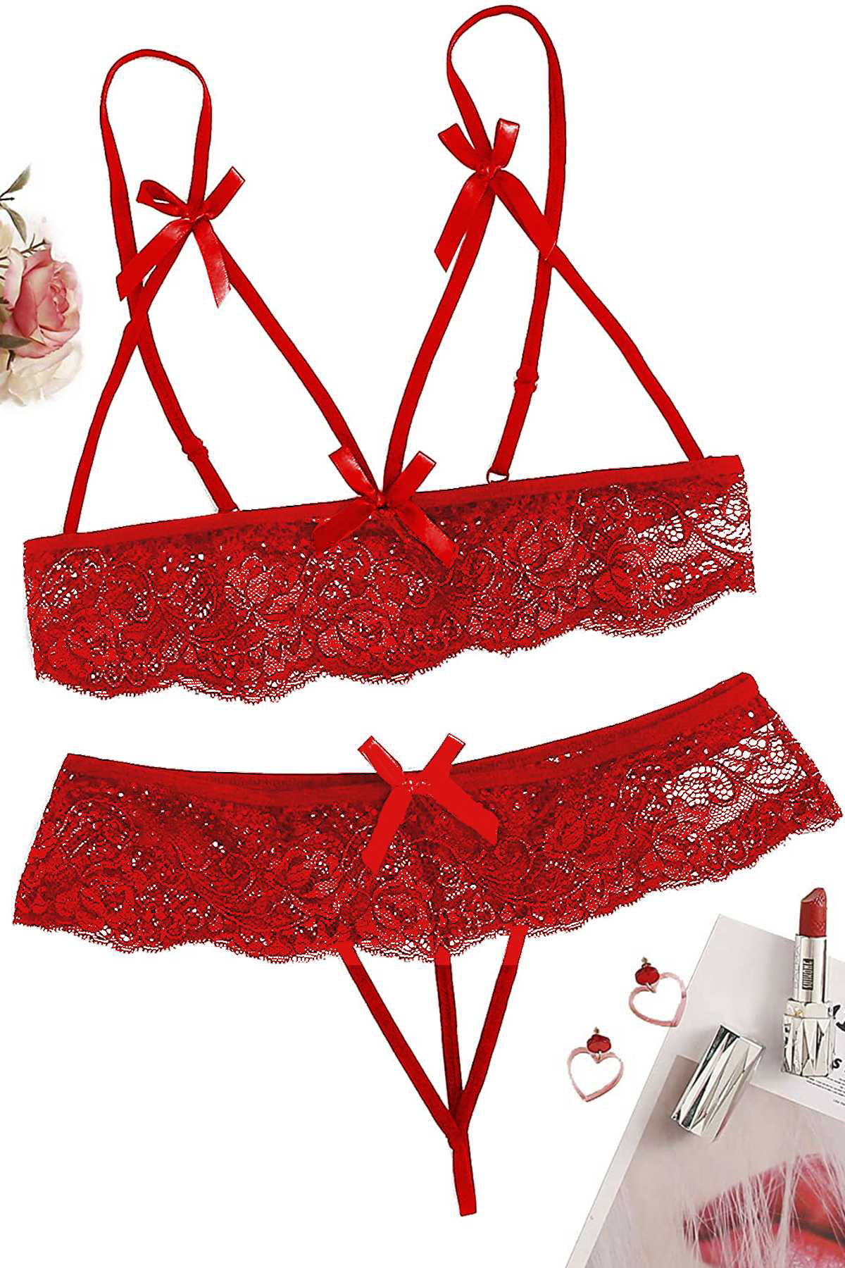 Deluxerie Set de sutien sexy Berty
